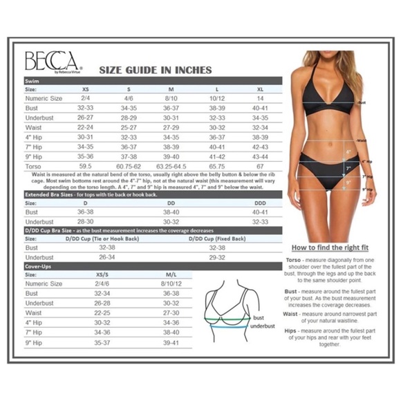 NWOT BECCA Skylar Color Code One-Piece Swimsuit - Picture 9 of 9